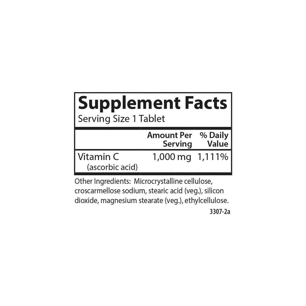Carlson Vitamin C 1,000 mg – 250 Count | Immune Support
