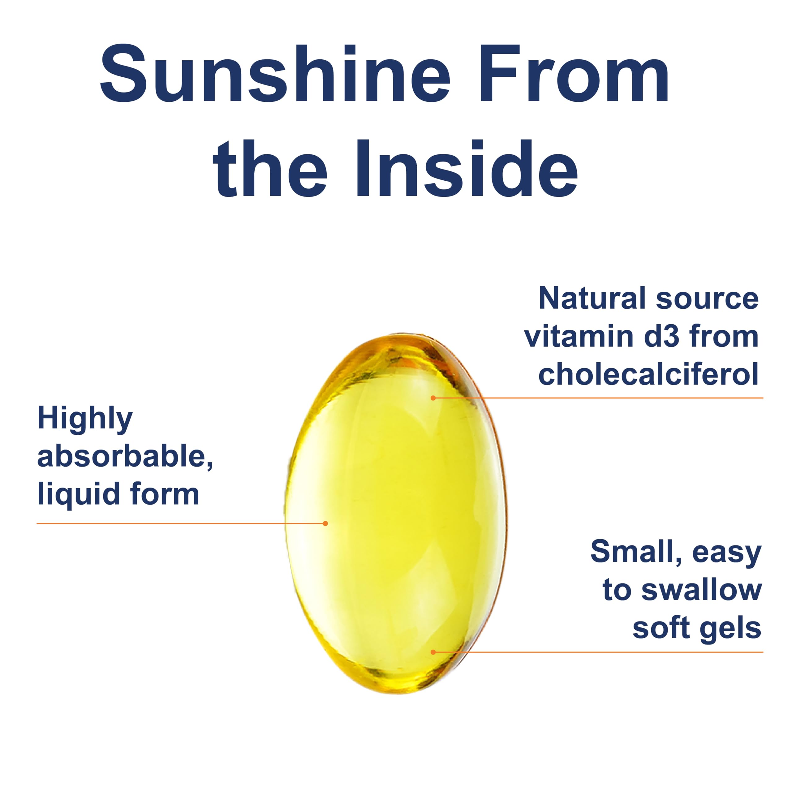 Carlson Vitamin D3 2000 IU – 360 Softgels | Bone & Immune Health