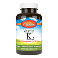 Carlson - Vitamin K2 MK-7 (Menaquinone), 180 mcg, Bone Support, Calcium Bioavailability, K2 Vitamin, Vitamin K-2, 180 Softgels