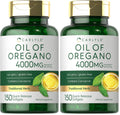 Carlyle Oregano Oil 4000mg Supplement – 150 Softgels | Carvacrol | Non-GMO & Gluten Free | Pack of 2