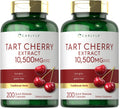 Carlyle Tart Cherry Capsules – 10,500mg, Pack of 2 | Non-GMO, Gluten Free | Tart Cherry Juice Extract