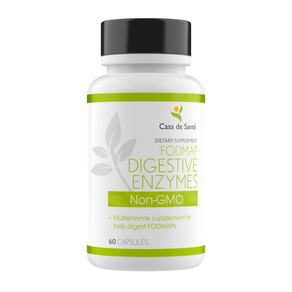 Casa de Sante FODMAP Digestive Enzymes – 18 Enzymes, No GMO