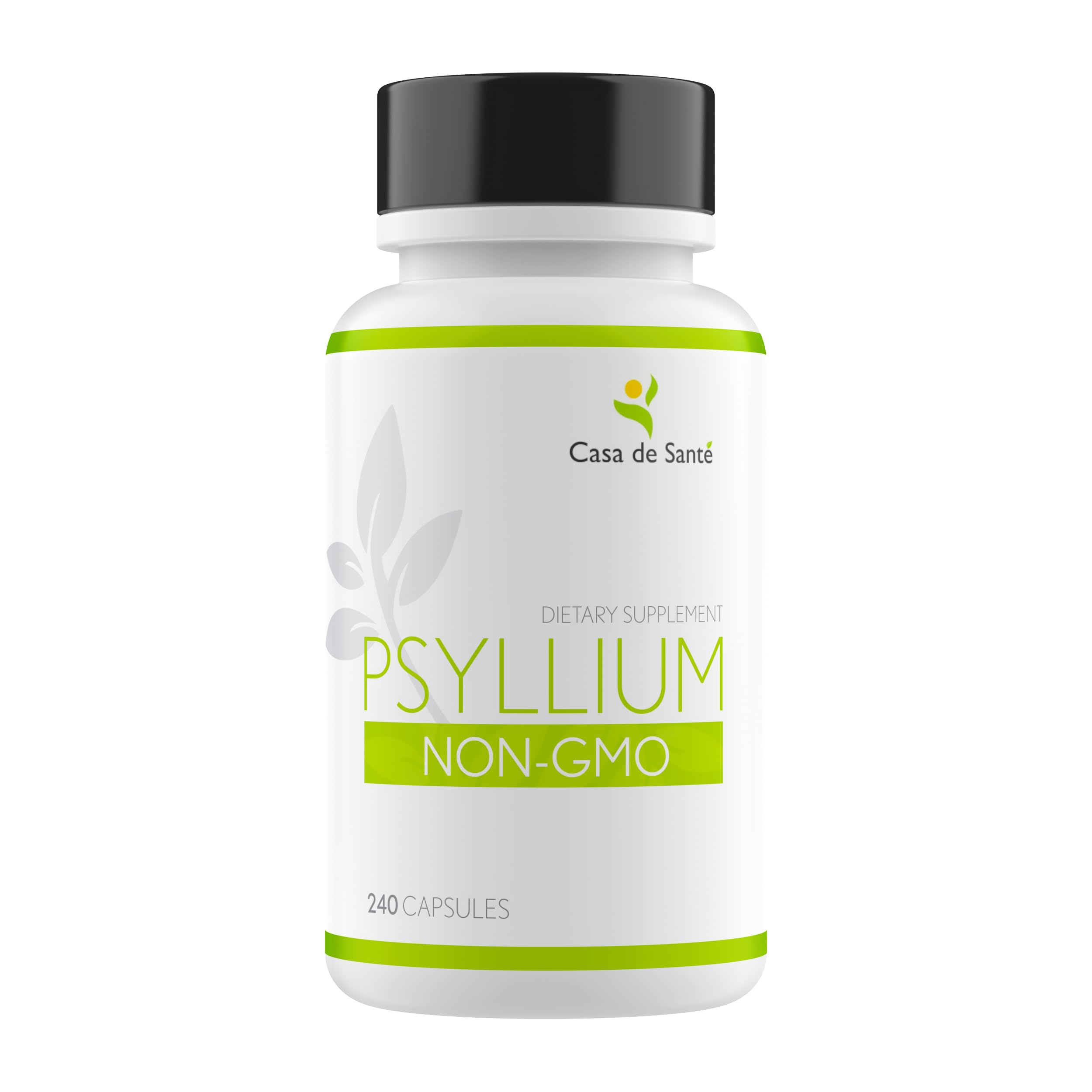Casa de Sante Psyllium Husk Powder – Organic, Non-GMO, Low FODMAP Fiber