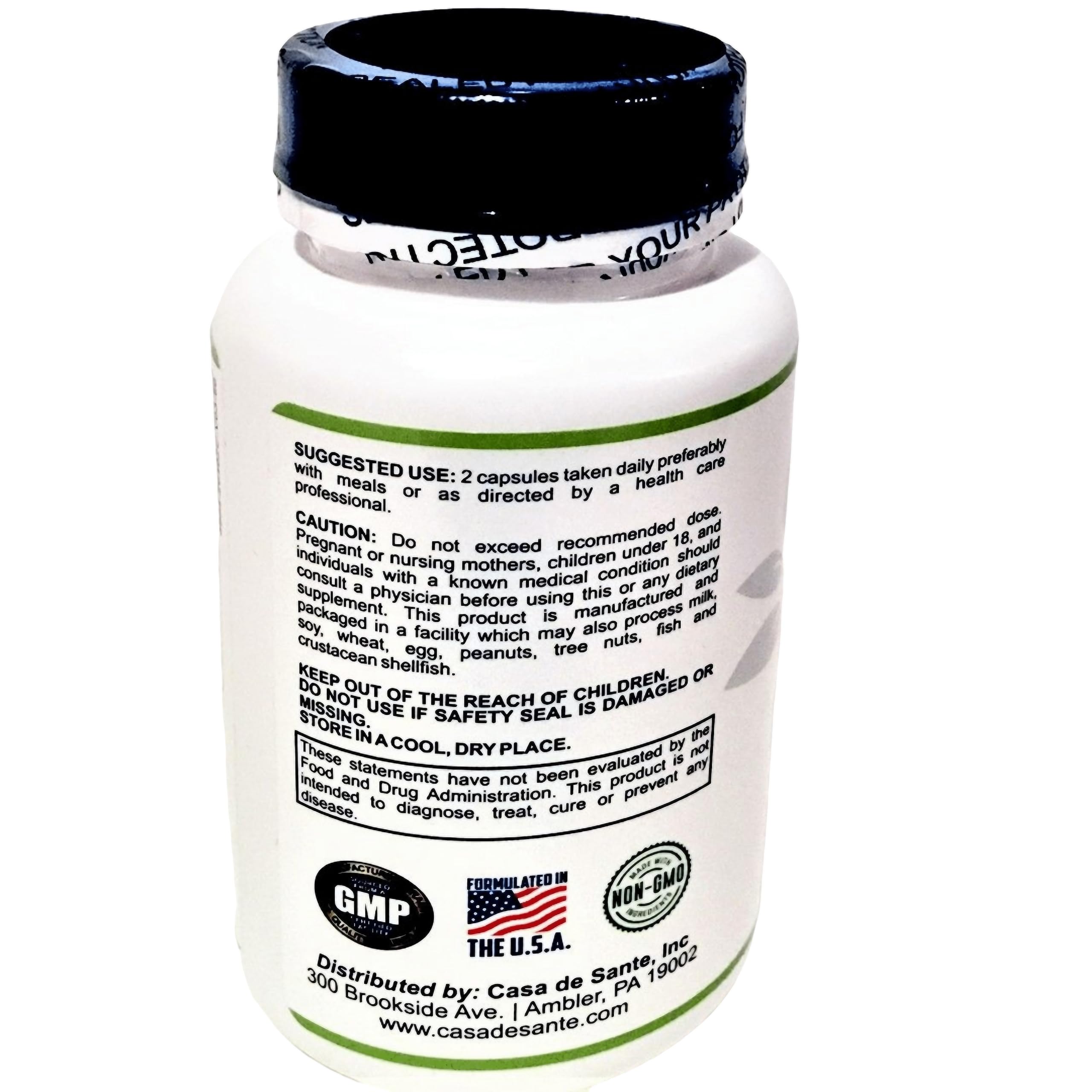 Casa de Sante Low FODMAP Synbiotic Probiotic & Prebiotic (60 Caps)