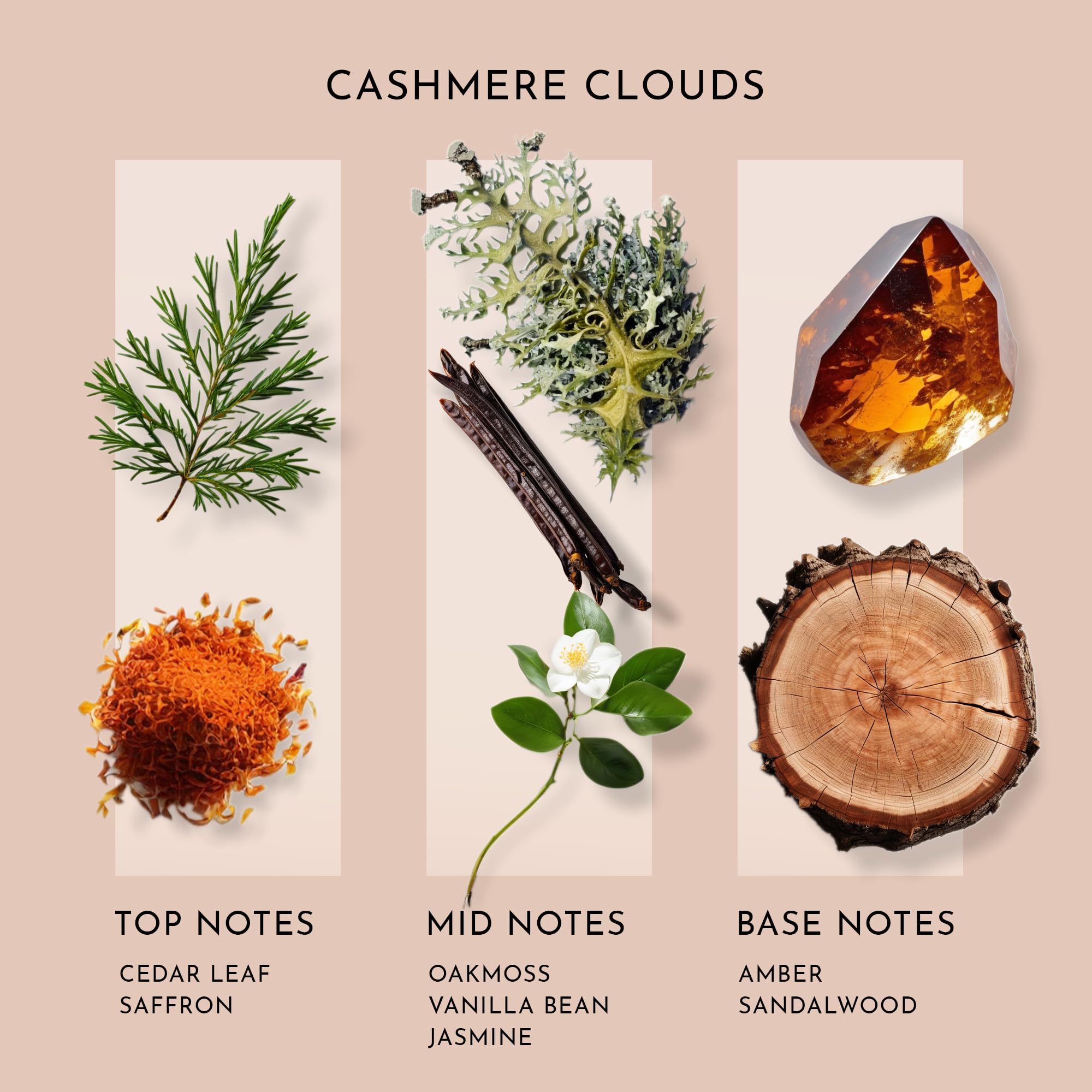 Cashmere Clouds Aroma Essential Oil Blend for Ultrasonic Diffusers & Nebulizers | Cedar, Vanilla & Amber (3.3 fl oz / 100 mL) | Scent Better