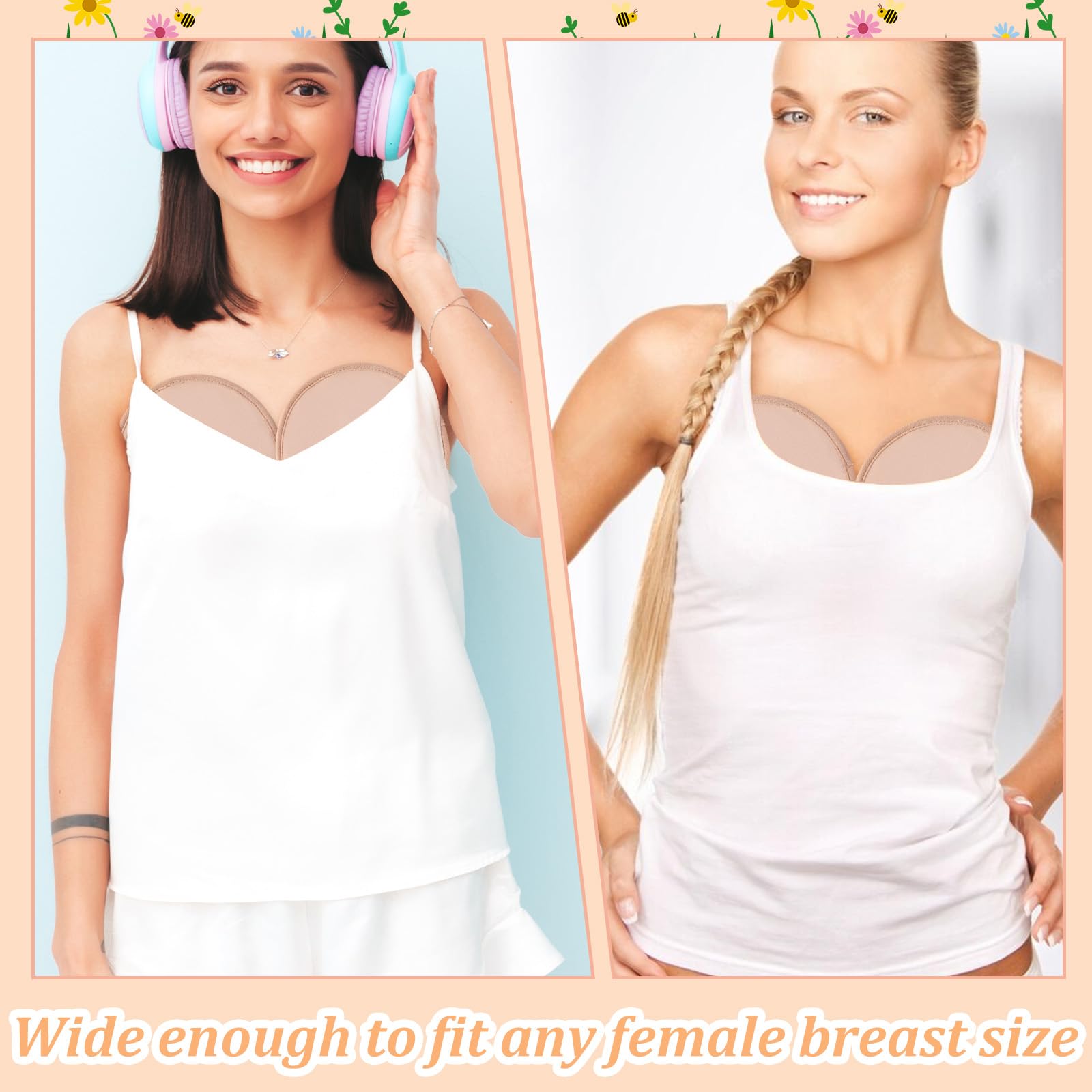 2pcs Castor Oil Breast Pack – Organic Cotton, Reusable Khaki Wraps