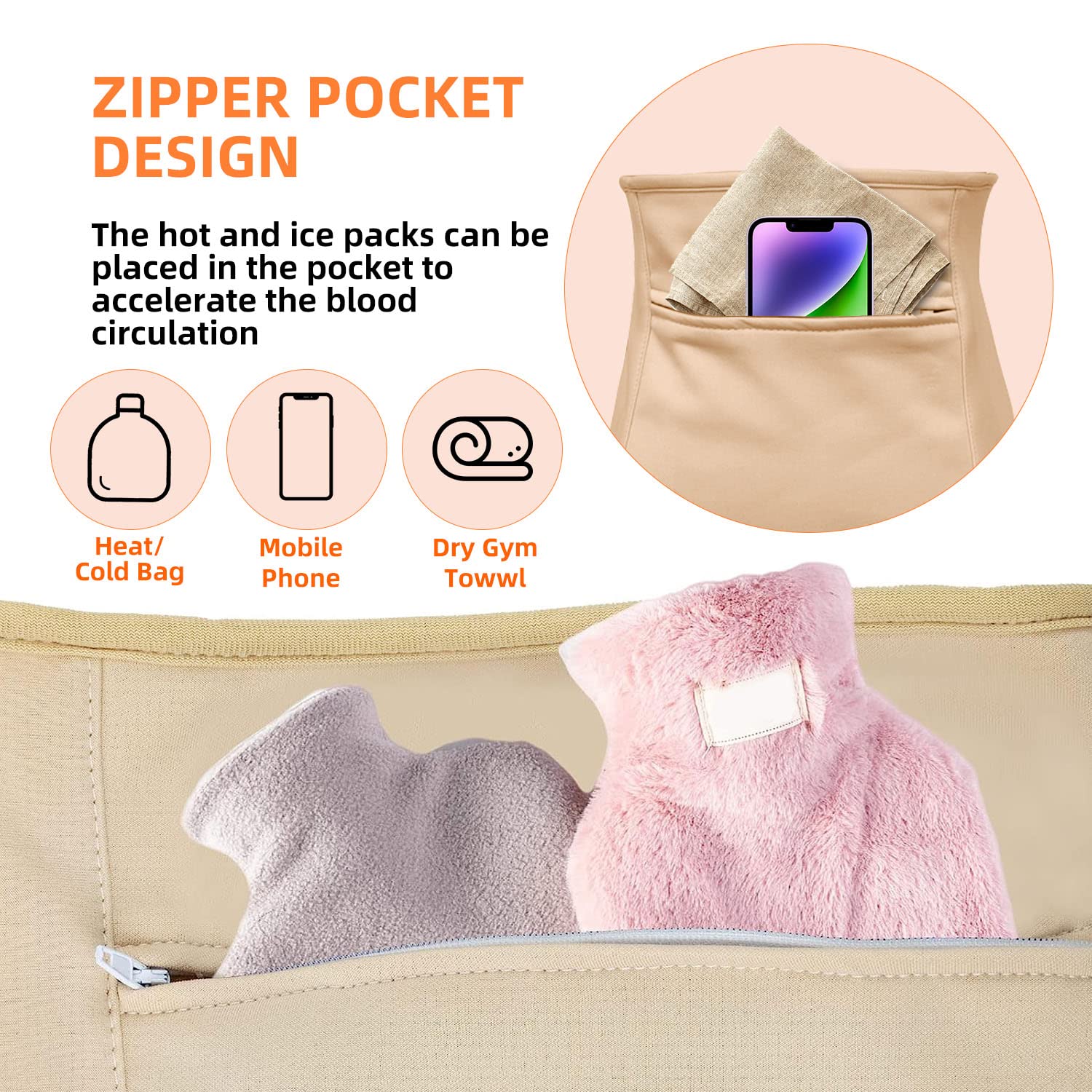 Castor Oil Pack Wrap Kit - Organic Cotton, Reusable, Liver Detox
