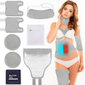 Castor Oil Pack Kit - 8 Pcs Organic Cotton Wraps for Liver Detox