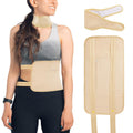 Castor Oil Pack Wrap - Premium Organic Reusable Kit for Liver Detox, Digestive Support & Anti-Leak