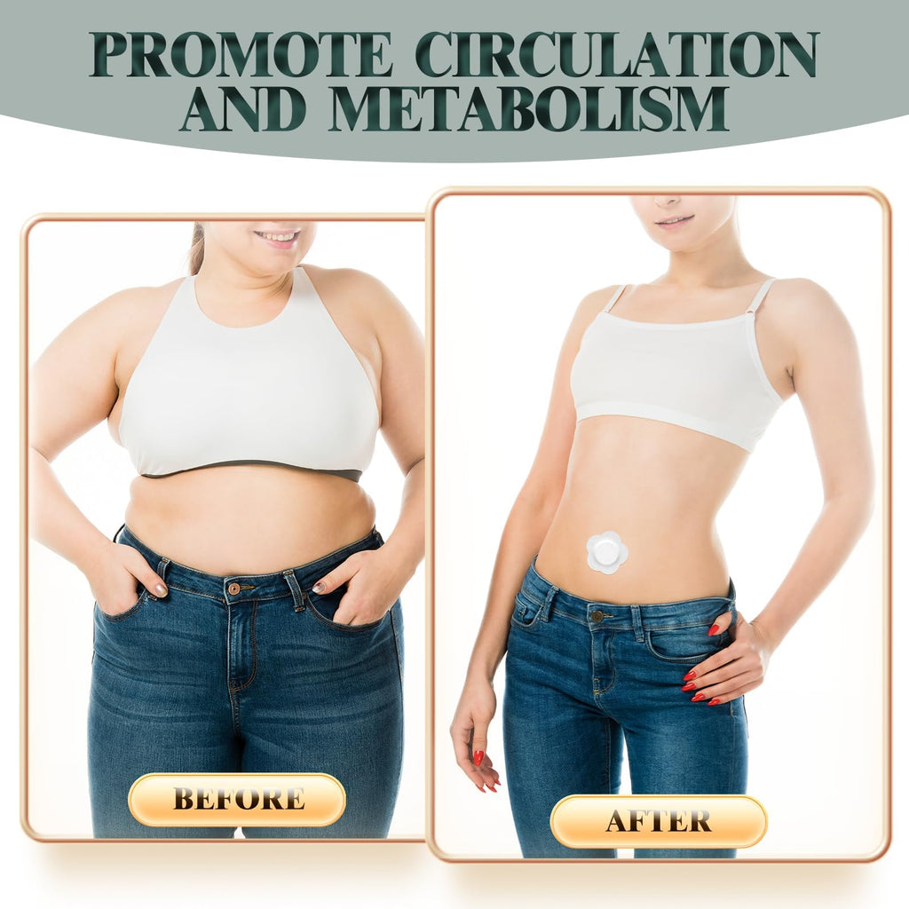 Castor Oil Patches – 50Pcs Disposable Organic Cotton Belly Button Patches | Leak-Proof & Hypoallergenic