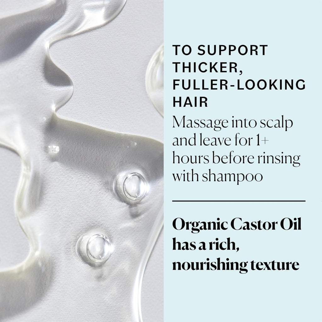 Sky Organics Castor Oil Organic – Volumizing Hair Oil for Scalp, Lashes & Brows | Cold-Pressed, 16oz, 2 Pack