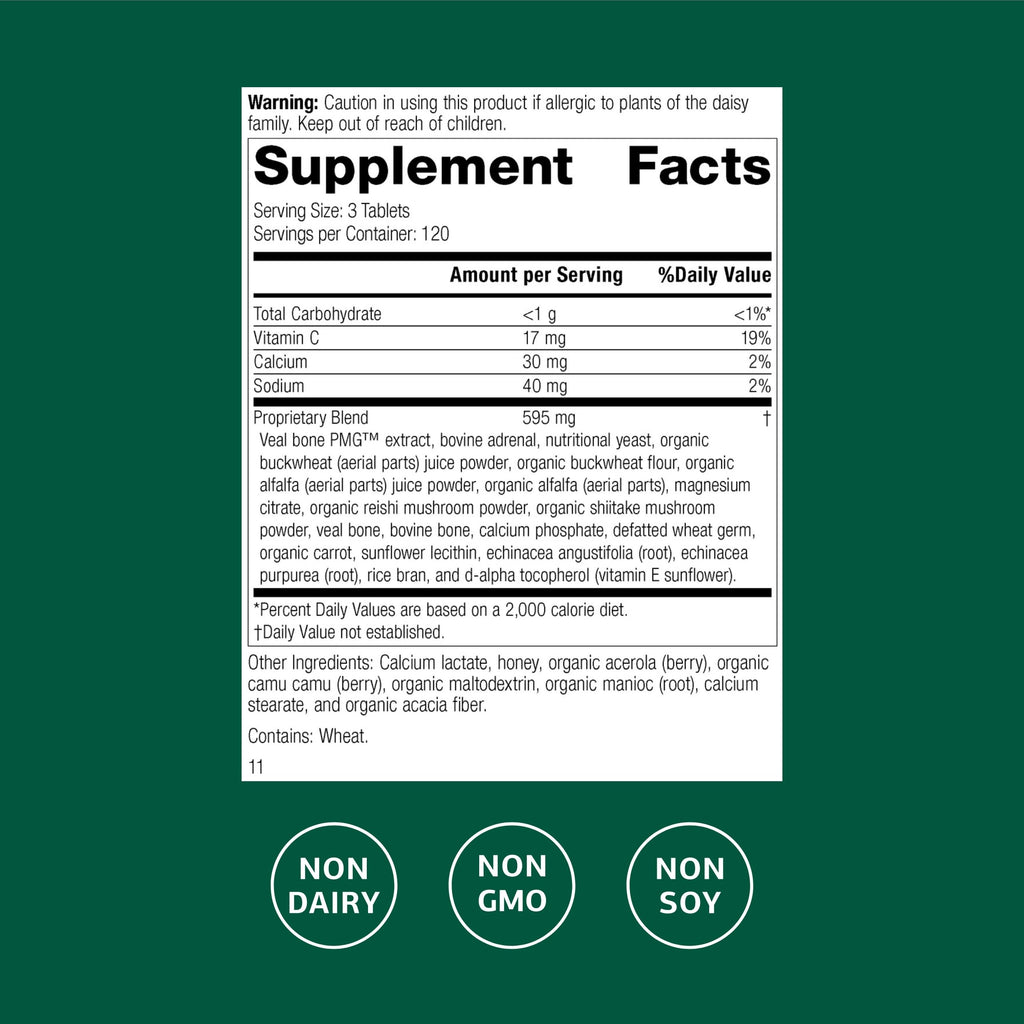 Cataplex C – Immune, Adrenal & Skin/Bone Health (90 Tabs)