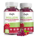 Catfit Mullein Gummies for Lungs – 2 Pack, Raspberry, Quercetin & Elderberry | 60 Gummies