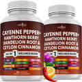 Cayenne Pepper Capsules with Hawthorn Berry & Herbs – 120 Count