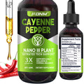 Cayenne Pepper Drops – 60 ml High-Potency Cayenne Extract | Metabolism & Cardiovascular Health