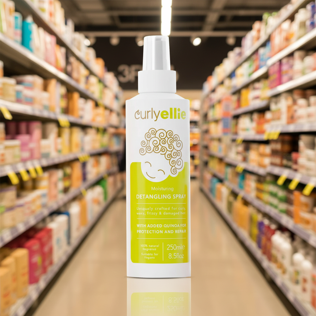 Curlyellie Moisturising Detangling Spray - 250ml