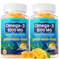 Ceecisee Vegan Omega-3 Gummies 1000mg – Algae DHA 600mg / EPA 300mg + Vitamin D3