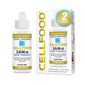 Cellfood SAM-e Liquid Formula+ | 1 fl oz Pack of 2 | Gluten Free & Non-GMO | Easier Absorption