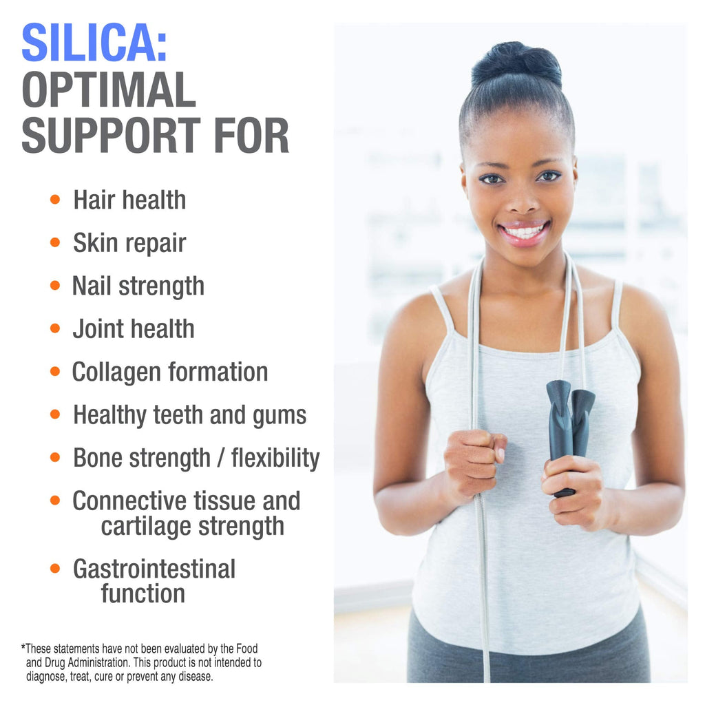 Cellfood Essential Silica Anti-Aging Formula – 4 oz, 2 Pack | Supports Bones, Joints, Hair, Skin, Nails