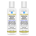 Cellfood Essential Silica Anti-Aging Formula – 4 oz, 2 Pack | Supports Bones, Joints, Hair, Skin, Nails