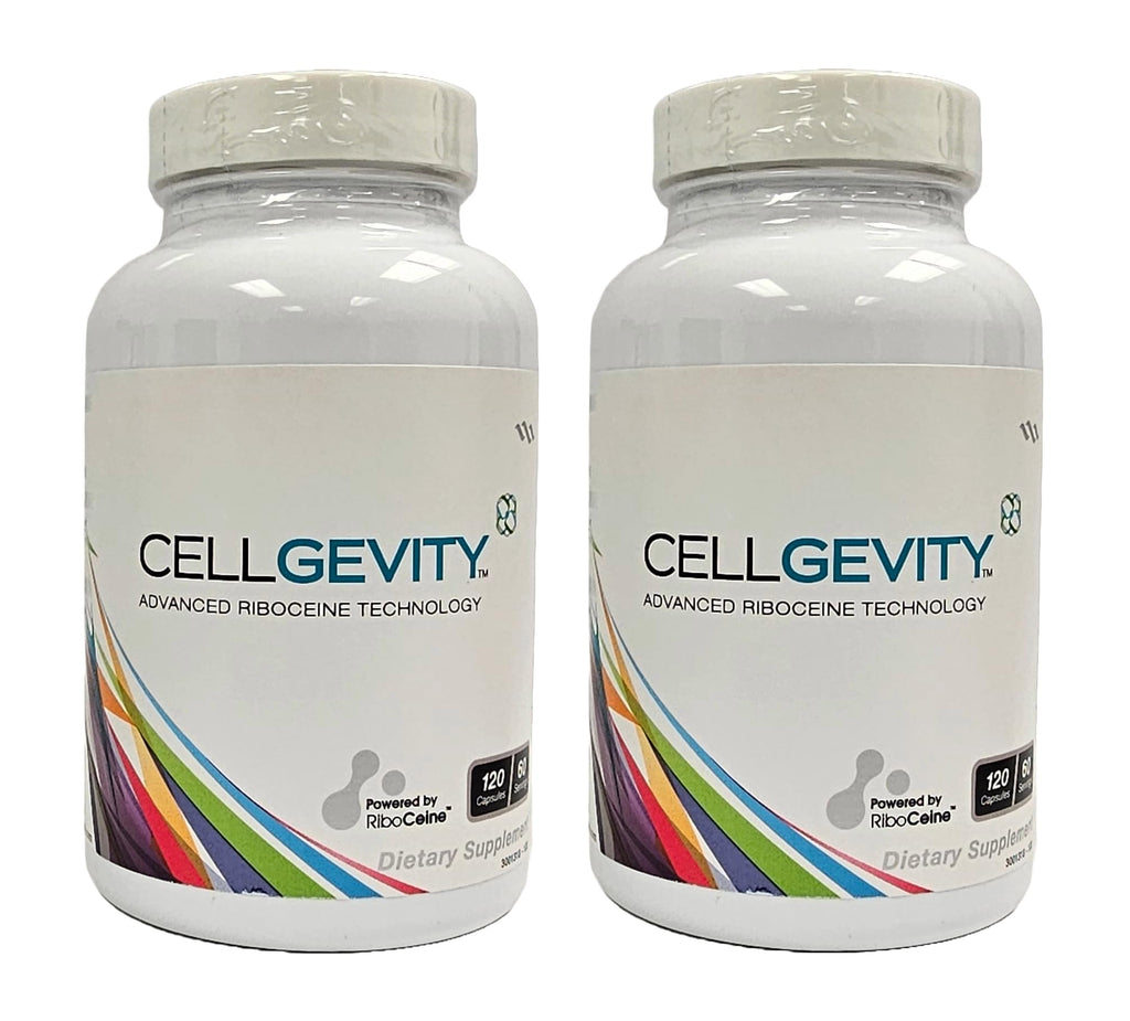 Cellgevity: Advanced RiboCeine Glutathione Support — 120 Veg Capsules (Pack of 2)