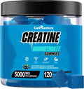 CellRestore Creatine Monohydrate Gummies – 120 Count, 5g Serving, Vegan, Sugar Free, Blueberry