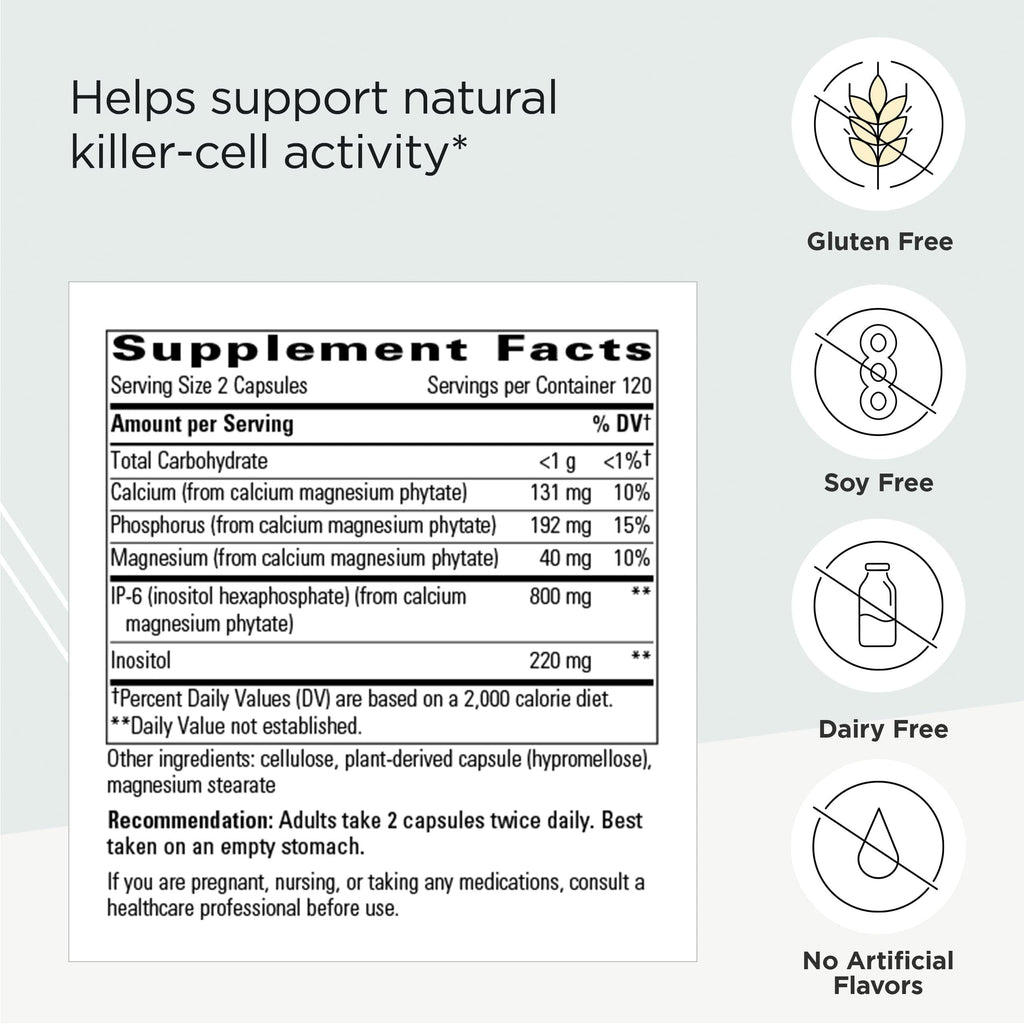 Integrative Therapeutics Cellular Forte IP-6 Inositol – Immune Support (120 Capsules)