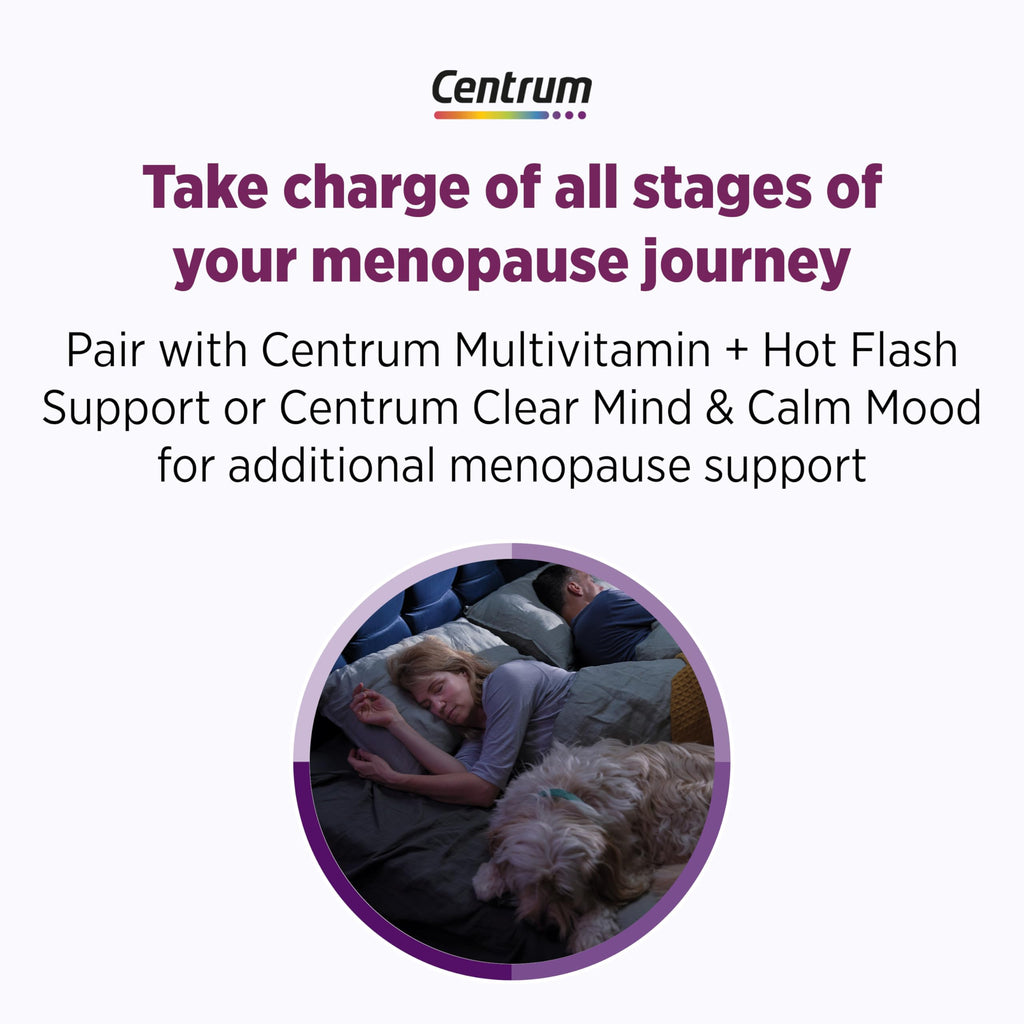 Centrum Restful Sleep Menopause Support Tablets | 28 Count