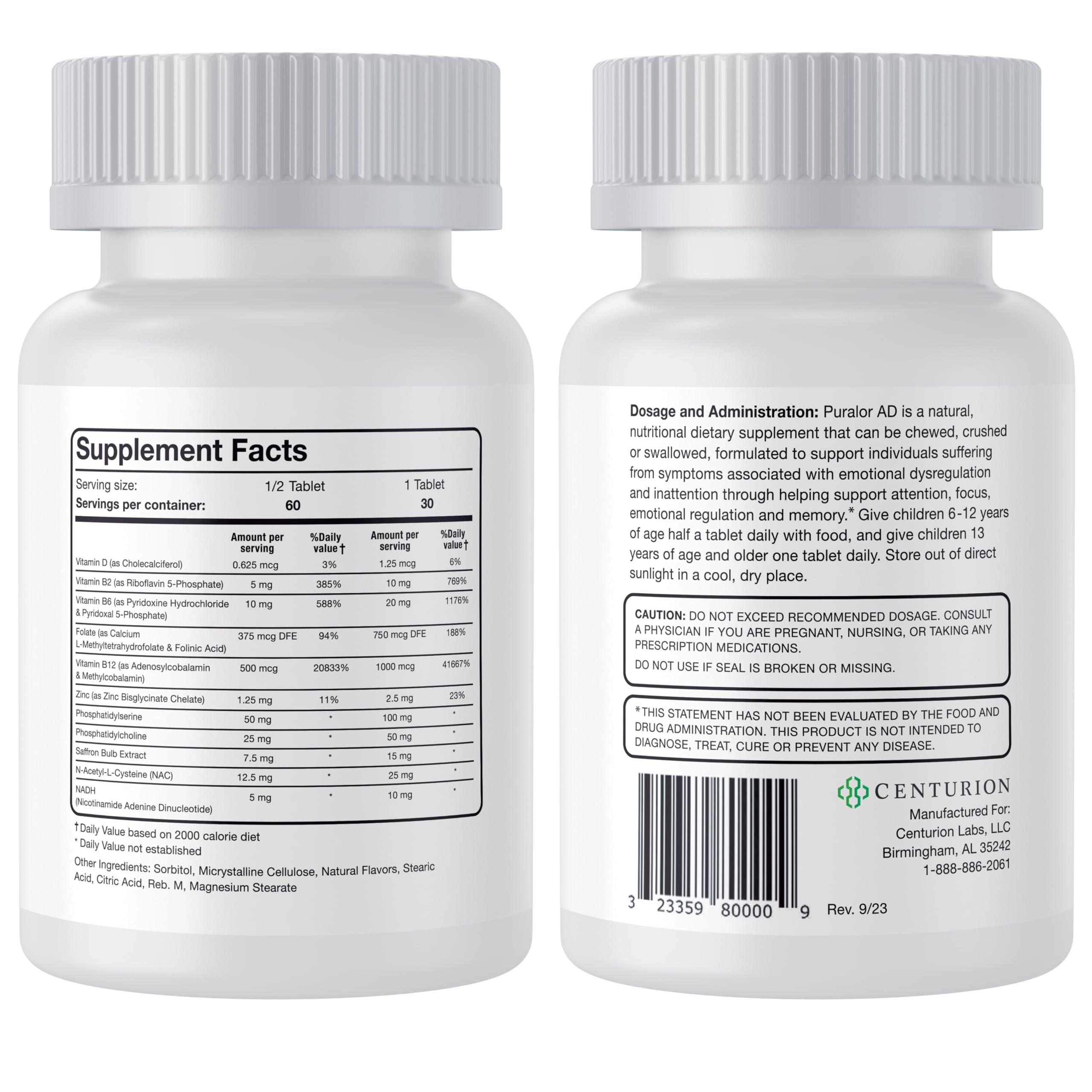Centurion Defender BT+ | Natural Circulation Support Supplement — 60 Caps