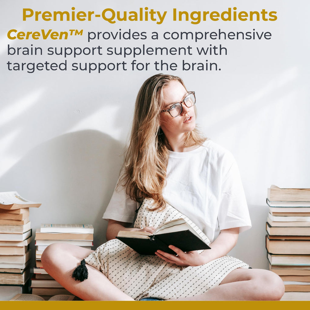 Premier Research Labs CereVen - Herbal Brain Support with Rhodiola Rosea (60 Veg Capsules)