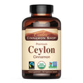 Ceylon Cinnamon Shop: Organic Ceylon Cinnamon Supplement, 180 Capsules (3 Month Supply)