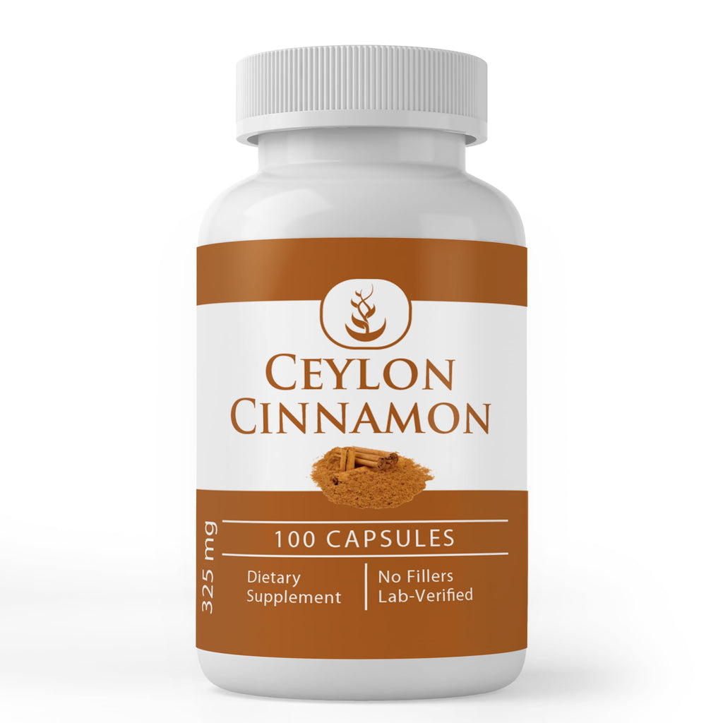 Pure Original Ceylon Cinnamon Capsules – Always Pure, Lab Verified