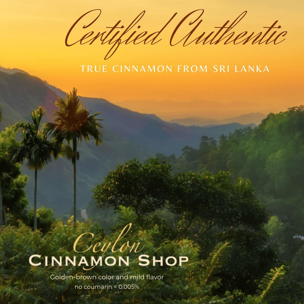Ceylon Cinnamon Shop CinnaGuard Organic Cinnamon 2500mg – Extra Strength, 120 Count