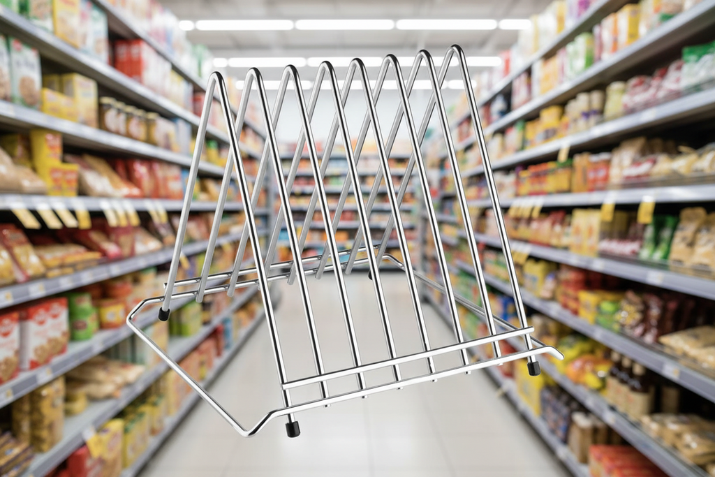 Hypiglas Heavy Duty Chopping Board Rack 7 Slot