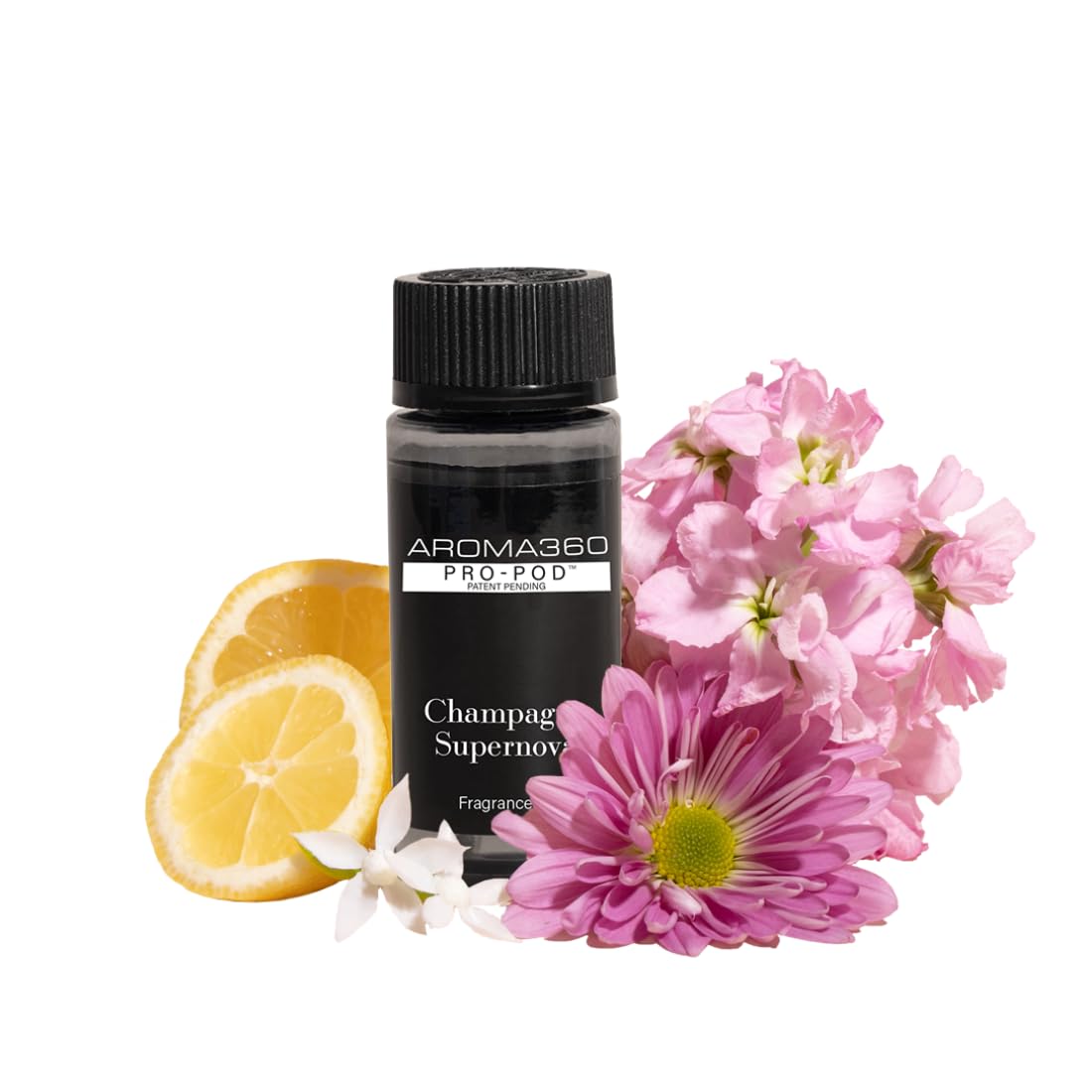 Aroma360 Champagne Supernova Pro-Pod Diffuser Oil – Bamboo, Jasmine & Ginger | 1.7 fl oz