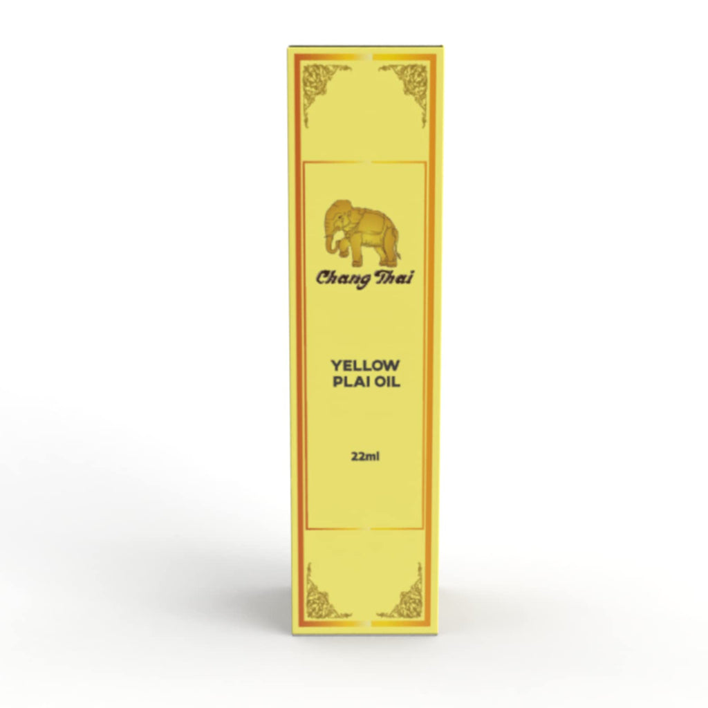 Chang Thai Herbal Yellow Plai Balm Massage Oil 22ml – Muscle & Joint Pain Relief