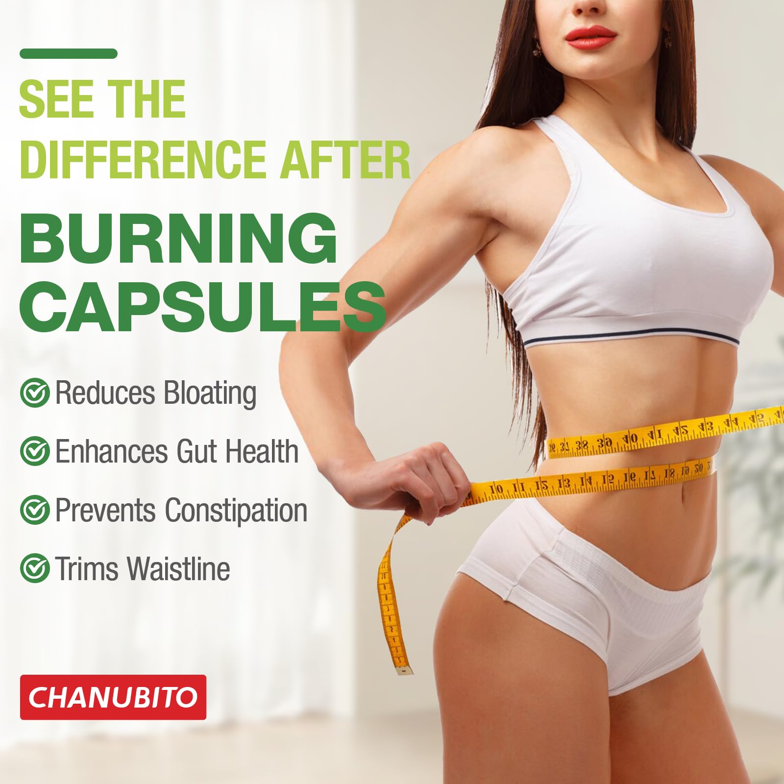 CHANUBITO 4-Pack Organic Berberine Supplement – High Potency Berberine HCl, Non-GMO