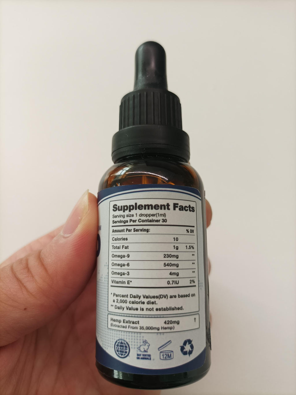 CHANUBITO 4 Pack Omega Oil Drops – Organic High Potency