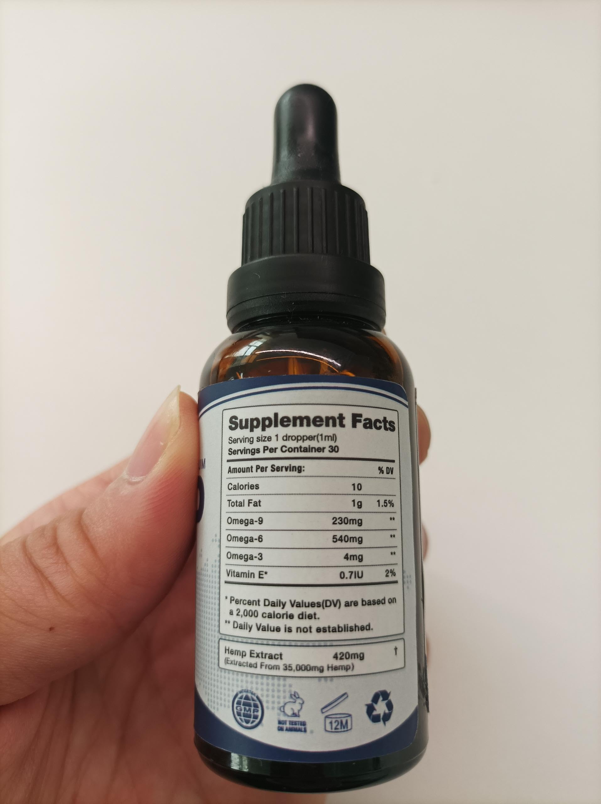 CHANUBITO 4 Pack Omega Oil Drops – Organic High Potency