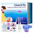 CheckYo Ovulation & Pregnancy Test Strips Combo — 40 LH + 10 HCG, 50 Collection Cups