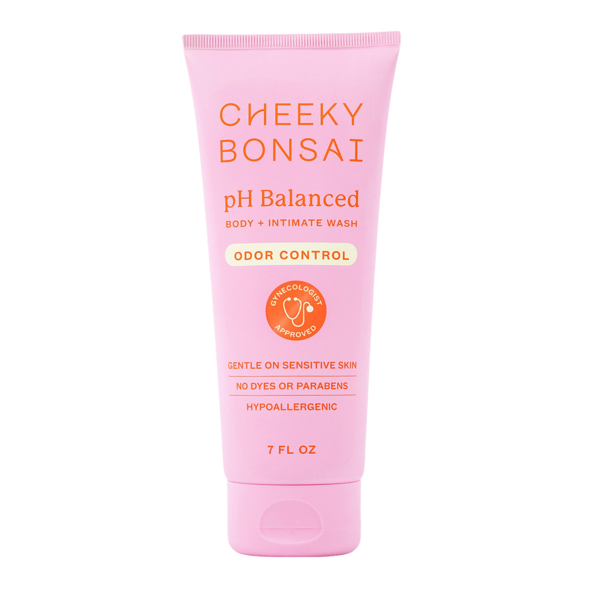 Cheeky Bonsai pH Balanced Feminine Wash for Women – Odor Control & Gentle on Sensitive Skin, 7 oz
