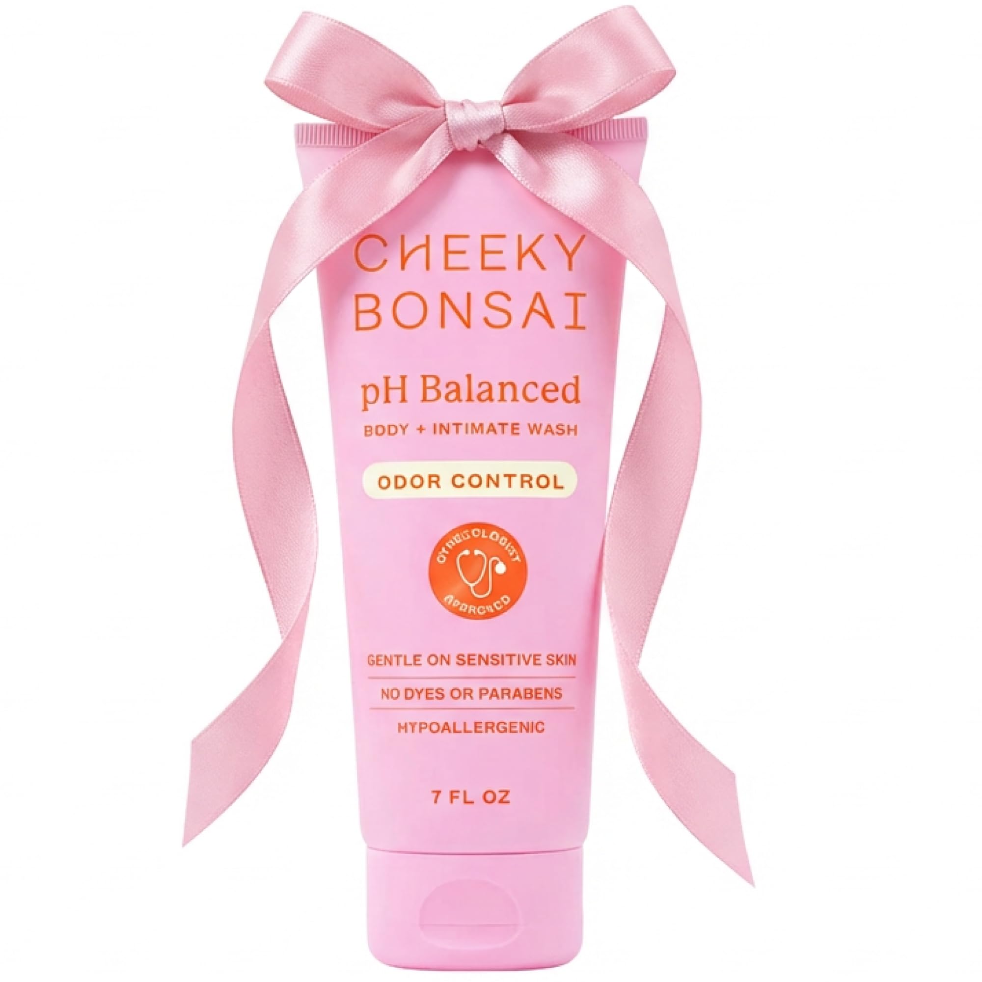 Cheeky Bonsai pH Balanced Feminine Wash for Women – Odor Control & Gentle on Sensitive Skin, 7 oz
