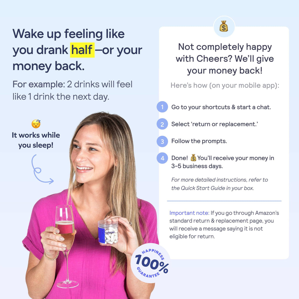 Cheers Liver Combo: Restore After Drinking + Daily Protect | DHM, Milk Thistle, Prickly Pear