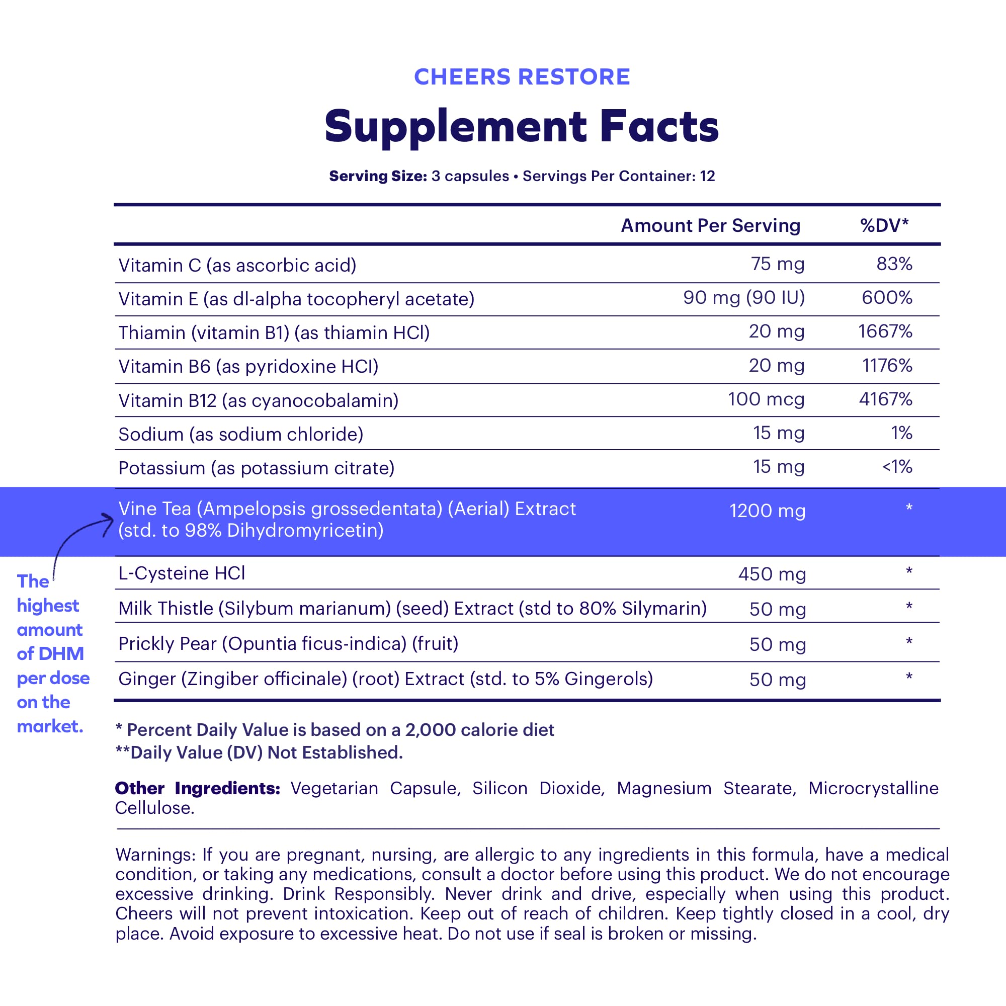 Cheers Liver Combo: Restore After Drinking + Daily Protect | DHM, Milk Thistle, Prickly Pear