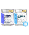 Cheers R&R Combo | Restore + Relief After Drinking | DHM, Liver Support | 12 Doses Each