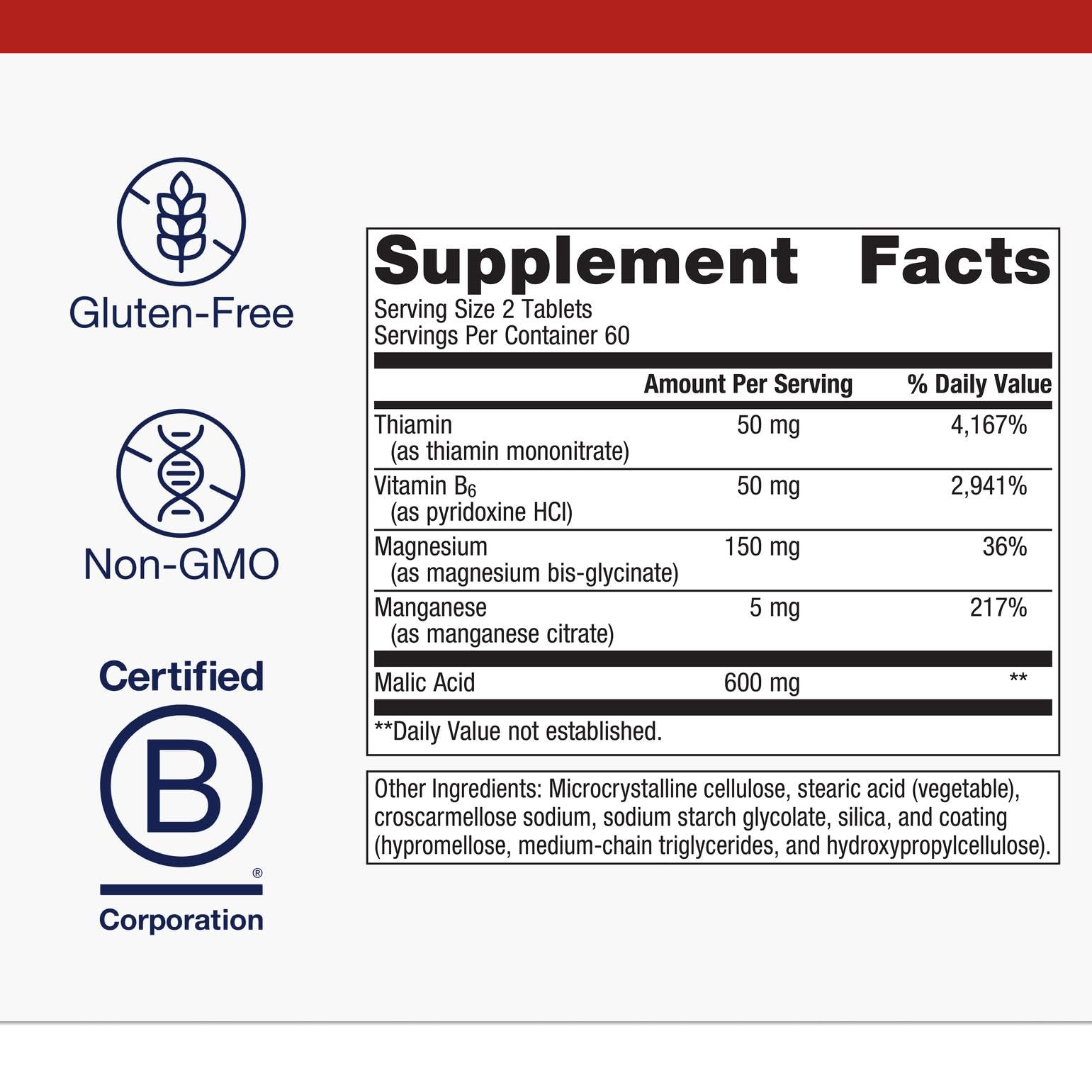 Metagenics Fibroplex – Magnesium, Malic Acid & B Vitamins (120 Tablets)