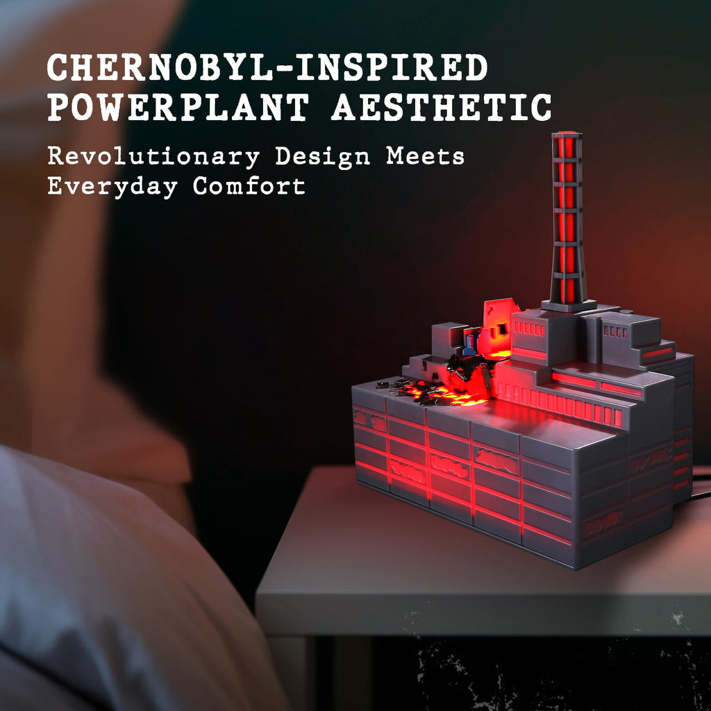 HOM Chernobyl Smart Diffuser & Humidifier – 250ML Ultrasonic Mist with 7 LED Lights, App Control, Auto Shut-Off