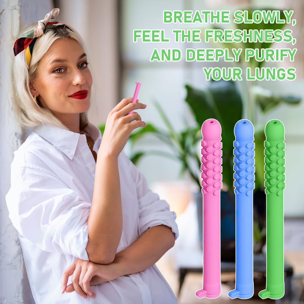 Chewable Essential Oil Breath Stick – Quit Smoking Breather Sticks (3Pcs)
