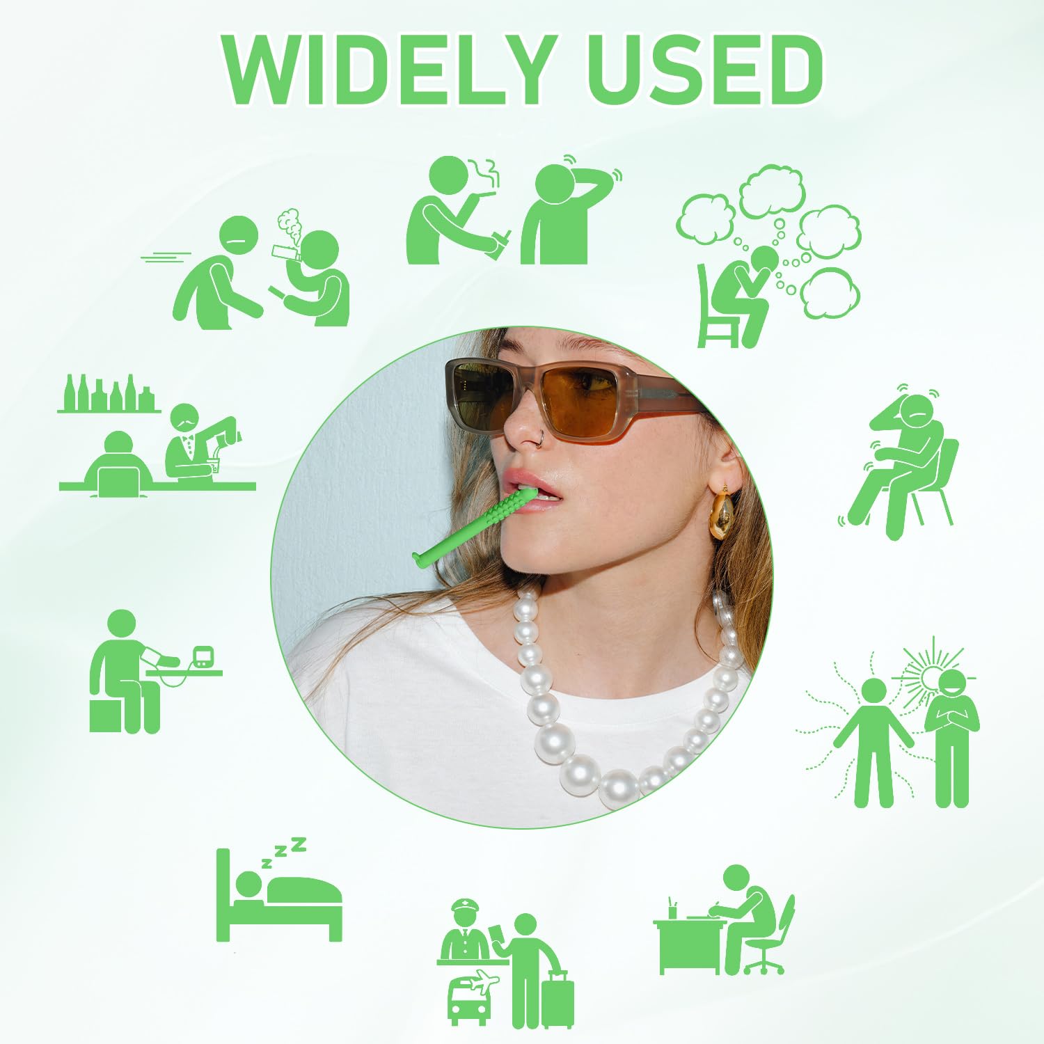Chewable Breather Sticks – Quit Smoking, Essential Oil Breath, Fruity Craving Relief (3 PCS)