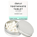 Chewable Fluoride Toothpaste Tablets 60 Pack | Travel Size, Vegan and SLS-Free